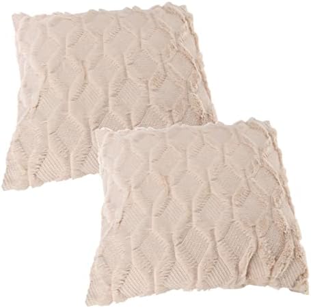 WESIEVYA 2pcs Decorative Throw Pillow Covers
