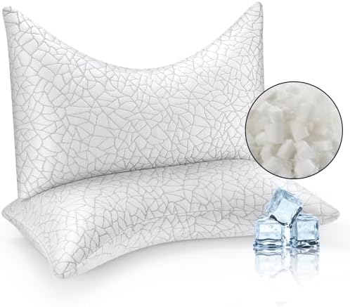 COZSINOOR Queen Size Side Sleeper Pillows Set of 2 1