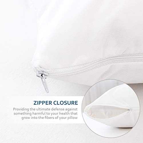 Moonsea Waterproof Pillow Case Protector 4 Pack
