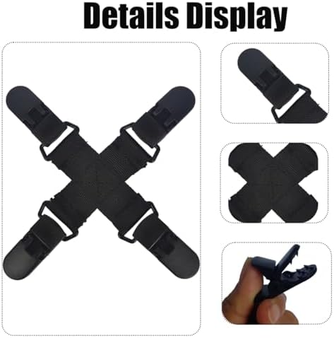 Toeloioh Bed Sheet Detangler - Prevents Tangles Twisting in Washer