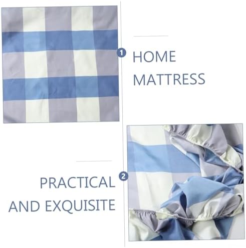 KICHOUSE Twin Fitted Sheet Breathable Mattress Protector