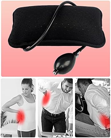 BXT Inflatable Lumbar Support Pillow with Air Pump
