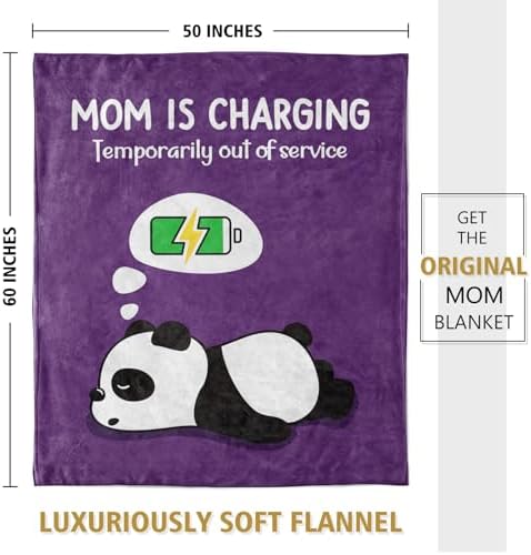 Funny Soft Mom Charging Blanket for Gifts