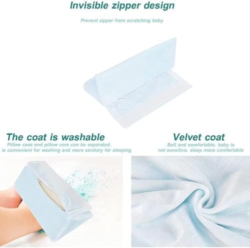 Hoovcmg Baby Side Sleeper Wedge Adjustable Pillow