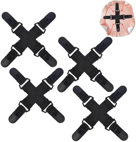 Toeloioh Bed Sheet Detangler - Prevents Tangles Twisting in Washer