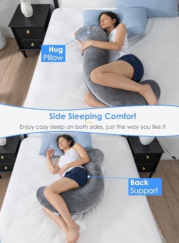 QUEEN ROSE S-Shaped Body Pillow for Side Sleepers