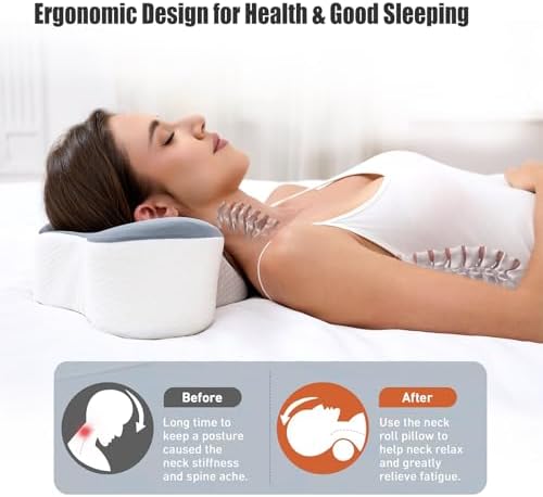 Bespilow Memory Foam Neck Pillow for Travel and Camping