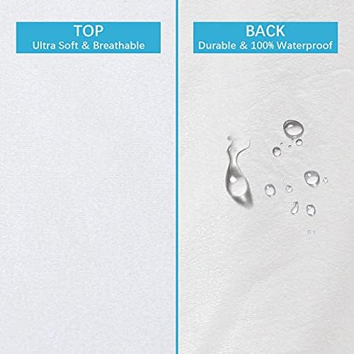 Biloban Pillow Protector 2 Pack 20x26 Inches Waterproof Noiseless 1