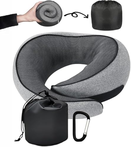 SZXYX Travel Neck Pillow with Chin Wrap Support