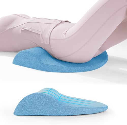 BALAPET Lumbar Support Pillow for Sleep and Back Pain Relief Blue