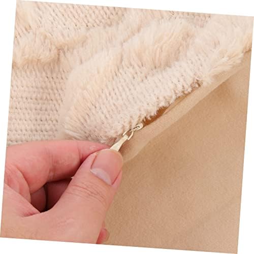 Cabilock Home Pillow Covers 2pcs Zipper Velvet Throw Pillowcase Set