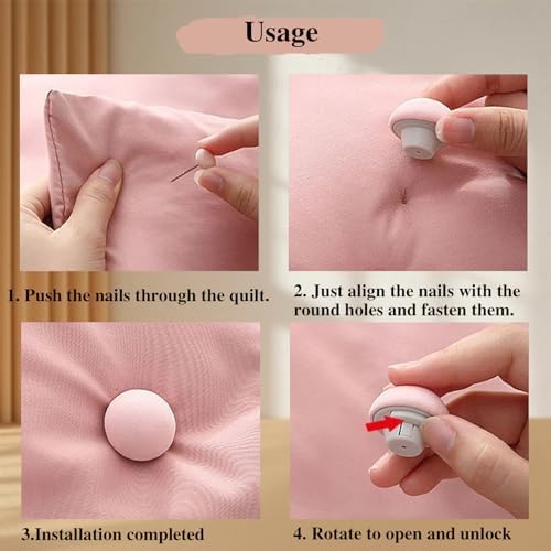 20pcs Duvet Clips for Comforter Non-Slip Gray Sheet Fastener Holder