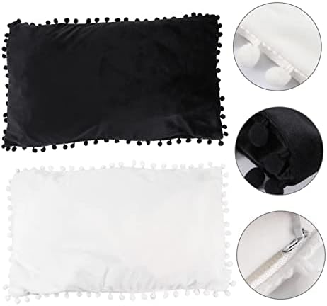 Happyyami Rectangular Pillow Cover for Sofa and Bed