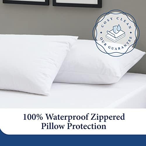 Cosy House Collection Luxury Pillow Protector Set of 2 King
