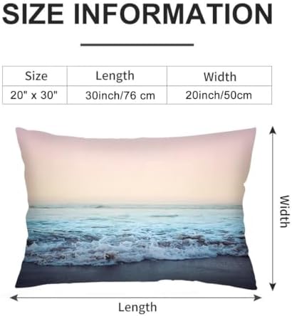 Ocean Theme Throw Pillow Cover Set of 2 20x30