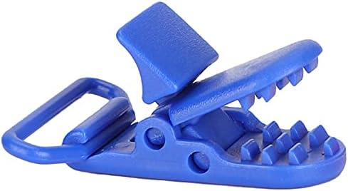 Zerodis 10Pcs Sling Clips with Buckle for Sheets and Tents