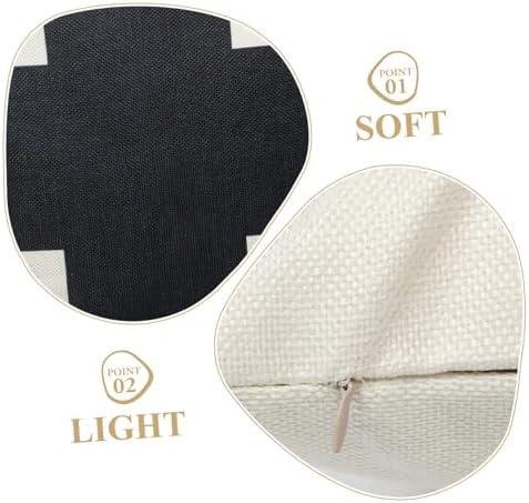 SEWOART Square Cross Pattern Pillowcase Decorative Cover