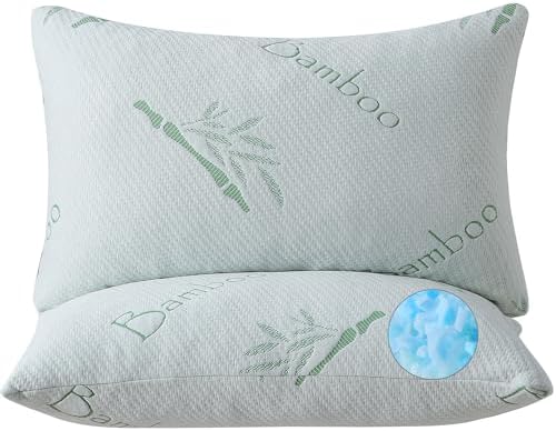 HOXXME King Size Memory Foam Pillow Set of 2