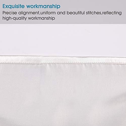 STONECREST Gusseted Pillow Protector - Queen Size Zipper Closure