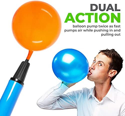 Hand Air Pump for Balloons - 9 Portable Inflatable Pump
