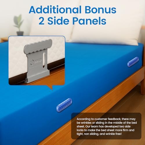 Omboos Bed Sheet Holders Set of 4 for All Sizes
