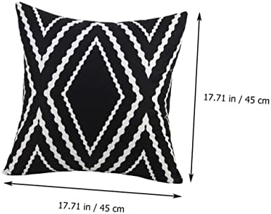 Zerodeko Geometric Plush Pillow Cover