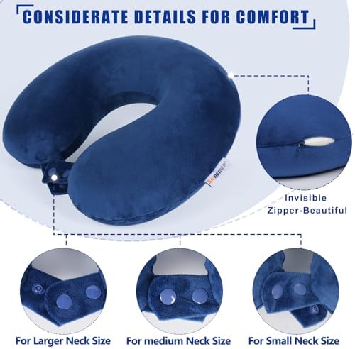 SAIREIDER Travel Neck Pillow for Head Support