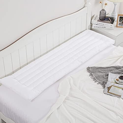 HOMBYS Ultra Thin Body Pillow for Sleeping