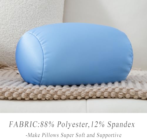 Focustree Maya Blue Microbead Body Pillow for Neck Support
