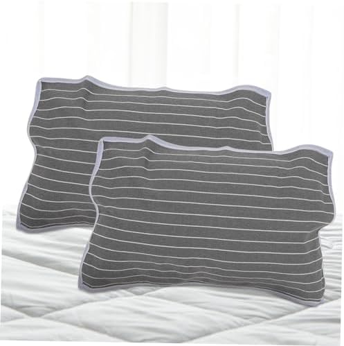 2pcs Anti-Skid Breathable Pillow Protection Towel