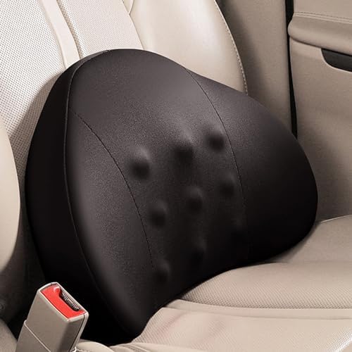 Memory Foam Lumbar Support Pillow for Car and Office Chairs