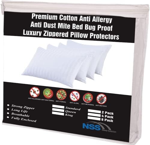 Niagara Sleep Solution Queen 4 Pack Pillow Protectors