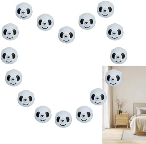 XNYEOV Panda Duvet Clips 16 Sets Non-Slip Fasteners
