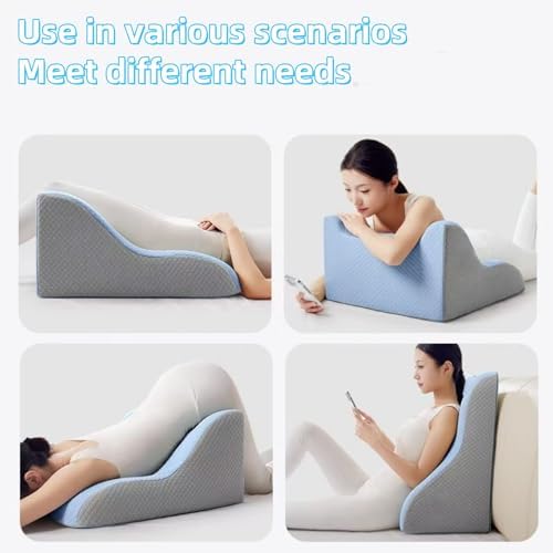 Lumbar Support Pillow for Couples - Memory Foam Hip Legs Elevation