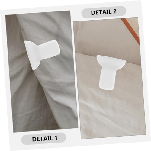 VOSAREA 8Pcs Quilt Comforter Clips for Twin Full Beds