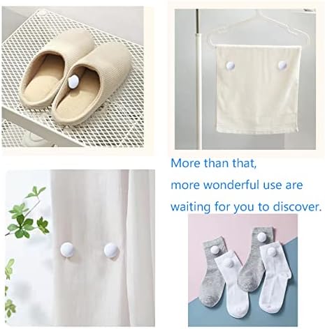 30 Pcs Duvet Pins with Mushroom Buttons and ABS Base