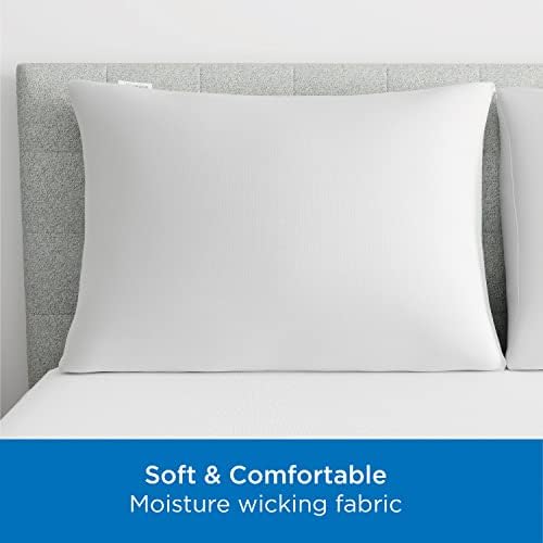 AllerEase Maximum Allergen Barrier Pillow Protector King Size 2 Pack