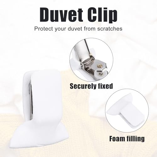 11pcs Duvet Clips for Comforter Fixing