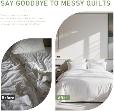 10 Pairs Duvet Snaps for Secure Bedding