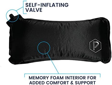 Inflatable Back Support Pillow for Travel and Home Use