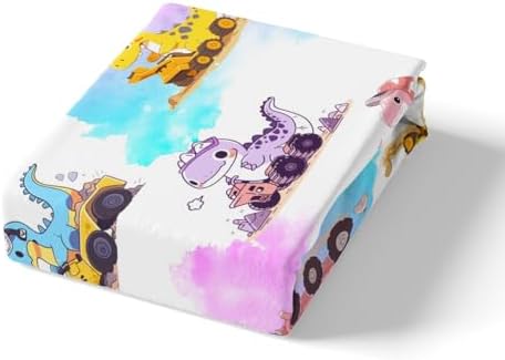 Castle Fairy Colorful Cute Dinosaur Sheet Set