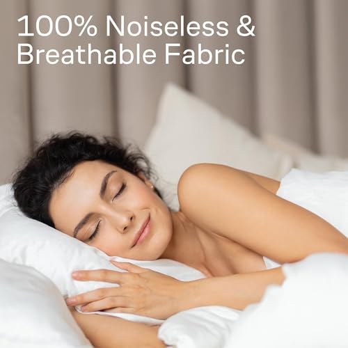 Ultra Soft Zipper Pillow Protectors - 4 Pack King Size