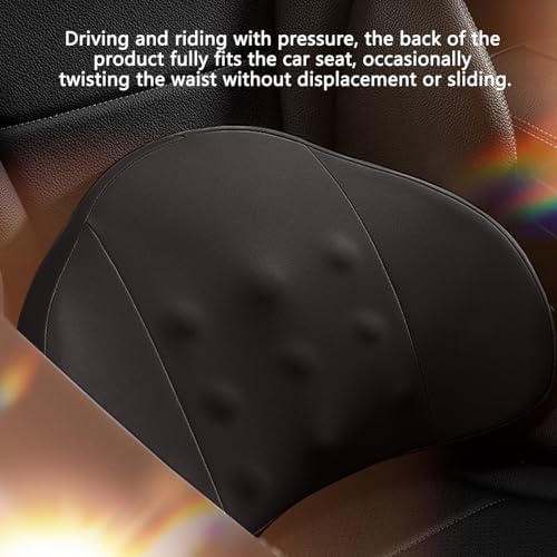 Memory Foam Lumbar Support Pillow for Car and Office Chairs