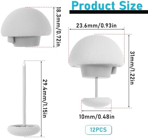 12 Pcs White Duvet Clips for Comforter Bedding Accessories