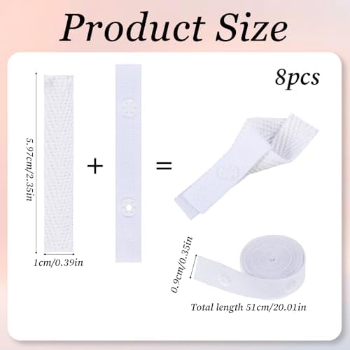 8 Pcs Duvet Snaps Clips for Comforter Stability