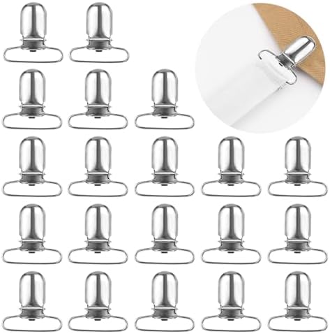 cobee 20 Pcs Sheet Fasteners with Coated Clips