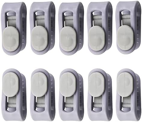 10pcs Purple Duvet Clips Non-Slip Button Fasteners