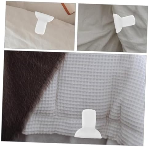 Cabilock 8Pcs Slip Padded Comforter Clips for Secure Bedding 1