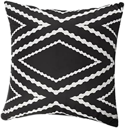 PRETYZOOM Waterproof Pillowcase 45x45cm Geometric Design