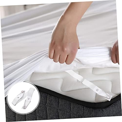 Cabilock 4Pcs Adjustable Quilt Fasteners for Bedding